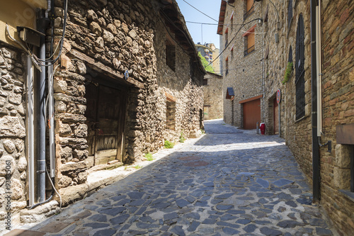 Alley in Encamp, Andorra