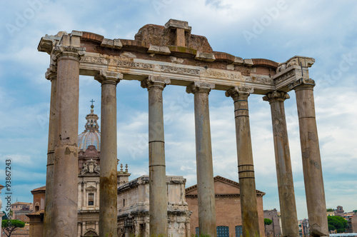 Italy, Rome, Roman forum