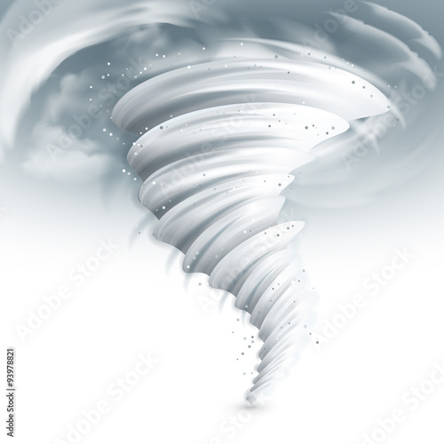 Tornado Sky Illustration