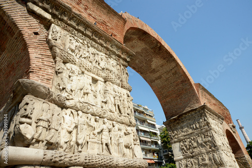 Arch of Galerius, Thessaloniki, Halkidiki, Greece
