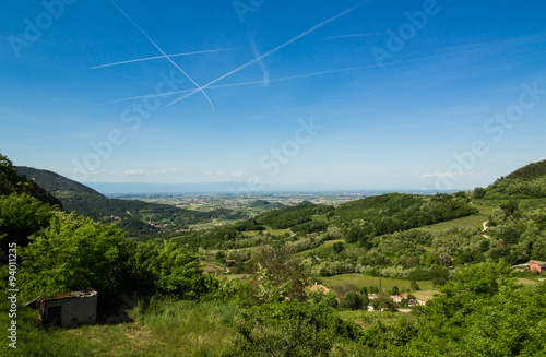 distesa vista dai Colli Euganei