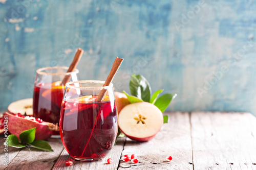 Fall and winter sangria