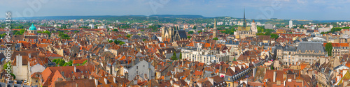 Dijon in a summer day