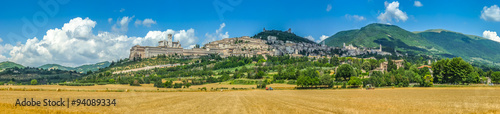 Historic town of Assisi, Umbria, Italy