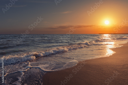 Beach on Sunset