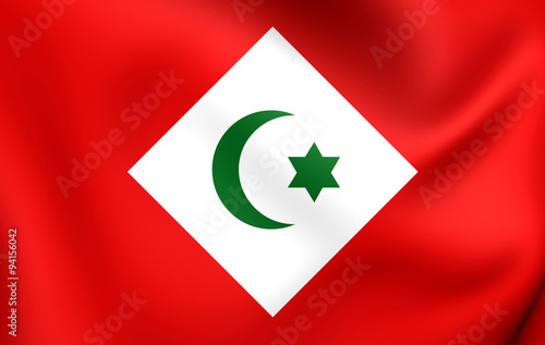 Republic of the Rif 3D Flag (1921-1926)