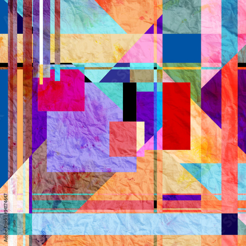 Abstract bright colorful