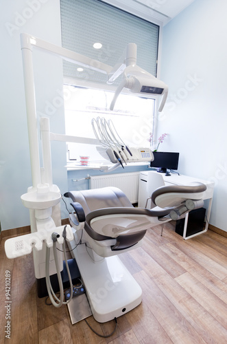 Dentist's office. Dental equipment, modern, clean interior