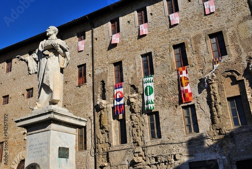Piazza Regina Margherita e statua di Pierluigi da Palestrina - Roma - Lazio - Italia