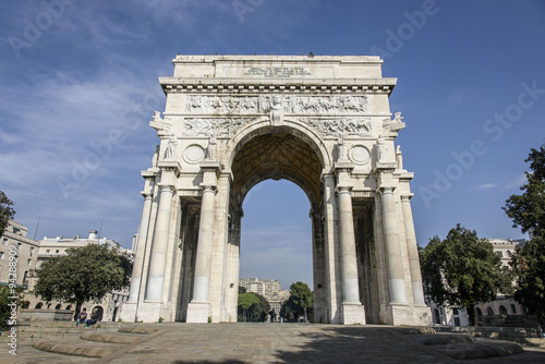 Genova,arco di trionfo