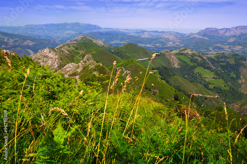  mountains landscape in summer