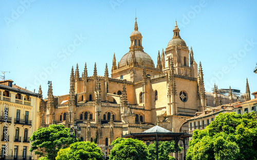 Segovia Cathedral is a Roman Catholic religious church in Segovi