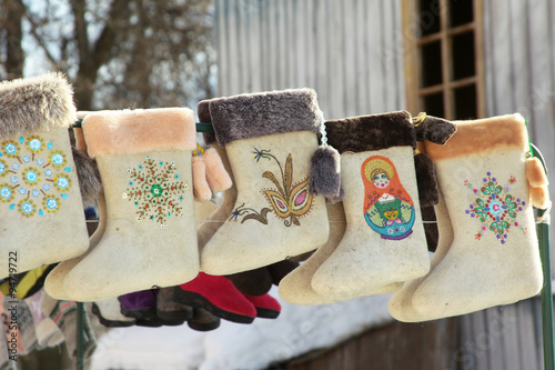 russian winter footwear