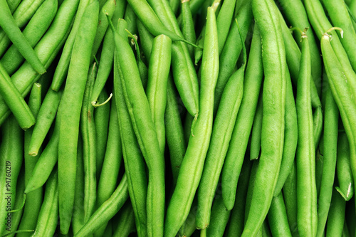 green beans background