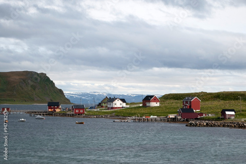 Insel im Porsangerfjord, Norwegen