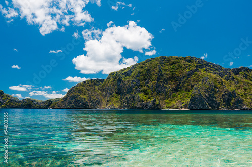 Beautiful island views in El Nido, Philippines.