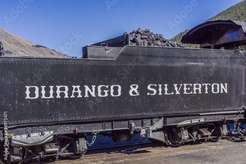 Coal Car Durango & Silverton Train