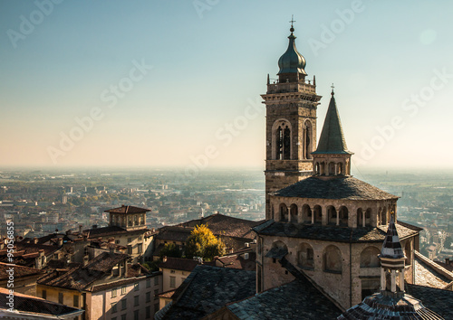 landmarks of Italy - Bergamo Alta