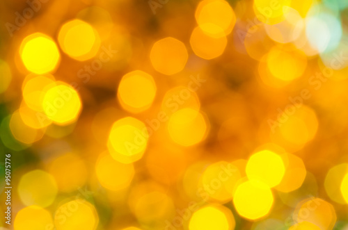 yellow and green dark flickering Christmas lights