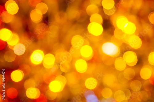 brown yellow and red flickering Christmas lights