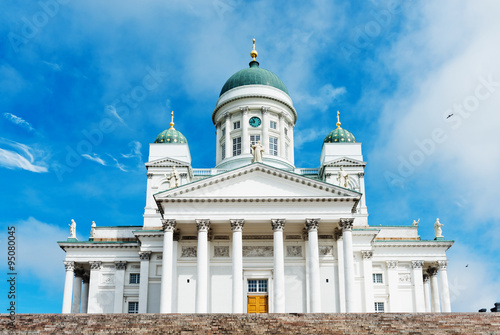  Lutheran cathedral in the Old Town of Helsinki, Finland
