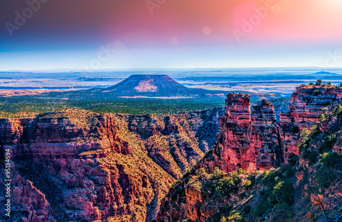 Cedar Mountain at Desert View, Grand Canyon, Arizona