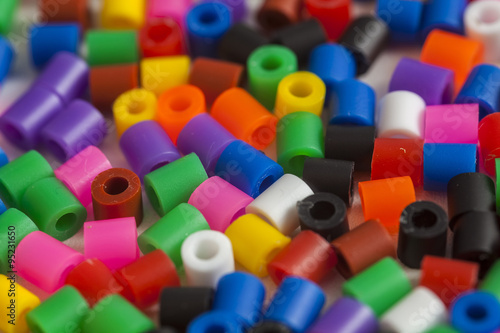 plastic beads colors