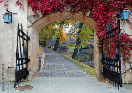 The fairyland in autumn, Europe 