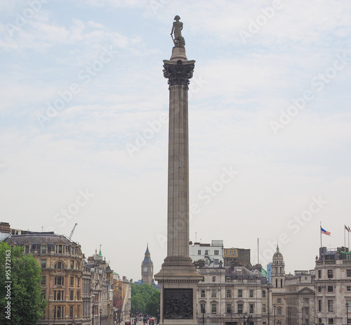 Trafalgar Square in London