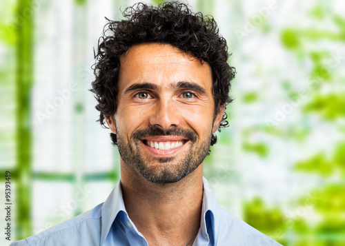  Smiling businessman portrait