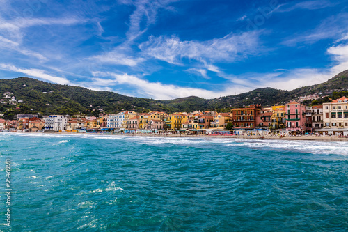 Alassio With Colorful Buildings-Alassio,Italy