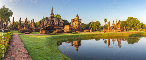 panorama of Sukothai Historical Park - Thailand