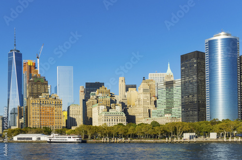 Lower Manhattan und Battery Park