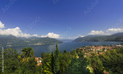 Lake Maggiore at Luino, facing Switzerland__Lake Maggiore_Italy
