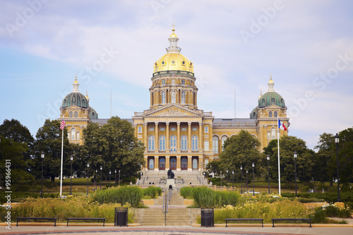 State Capitol Building in Des Moines