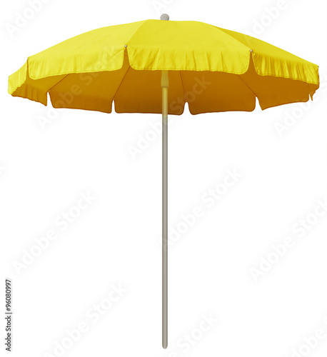 Beach umbrella - yellow