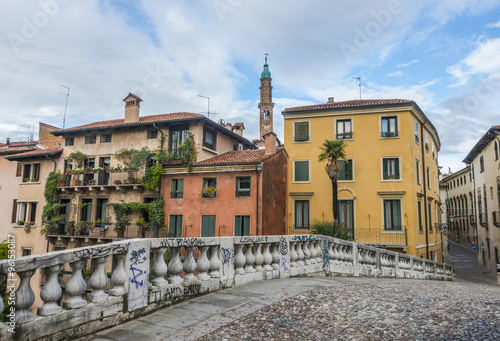 Italian town of Vicenza in the Northern Veneto region