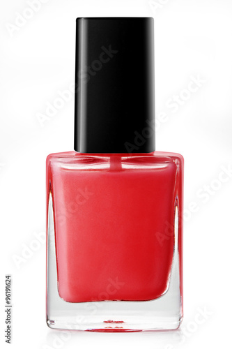 red nail polish