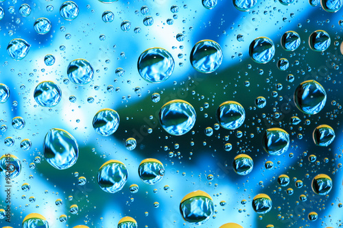 Colorful Drops Background