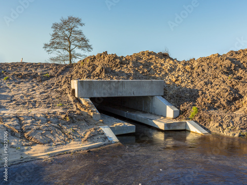 Eco Friendly Culvert under construction