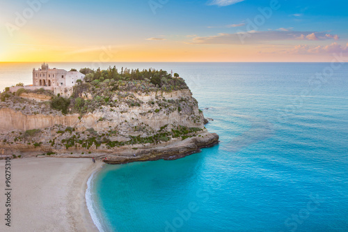 Tropea Calabria Sicily Sunset