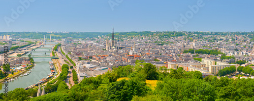 Panorama of Rouen