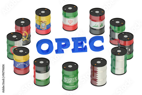 OPEC meetings concept
