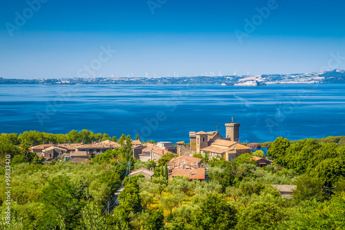 Lake Bolsena, province of Viterbo, Lazio, Italy