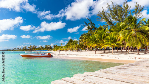 Caribbean beach in Dominican Republic