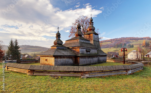 Slovakia - Wooden church in Bodruzal