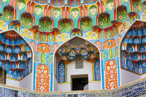 Main portal of Kalyan Mosque, Bukhara, Uzbekistan