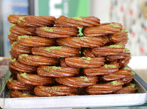 Turkish Dessert Halka Tatli