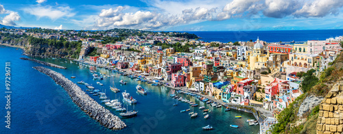 Procida island in Italy