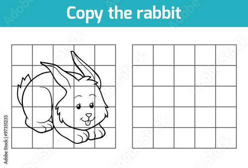 Copy the picture: rabbit